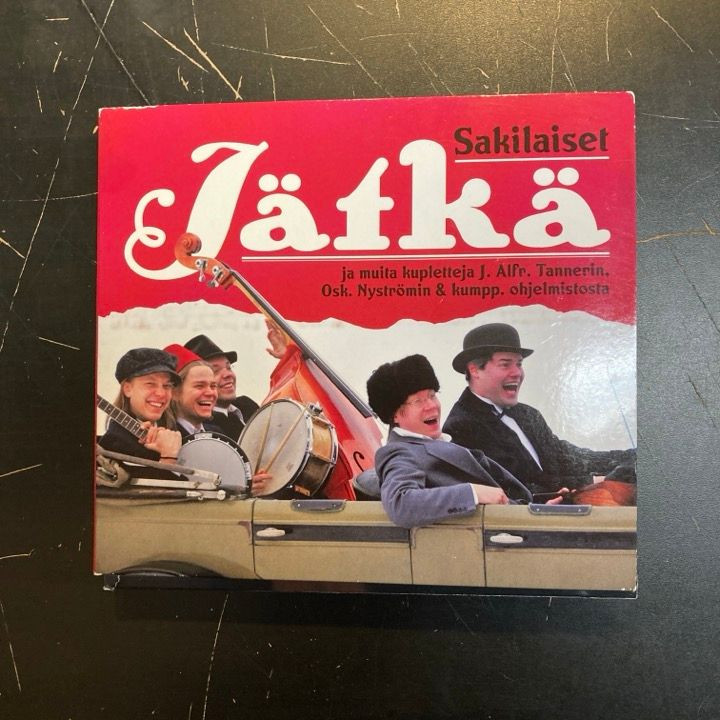 Sakilaiset - Jätkä ja muita kupletteja CD (VG+/VG+) -kupletti-